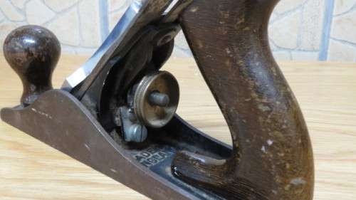 Superb Vintage Stanley Bailey No.3 Smoothing Wood Plane L: 23 cm