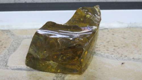Beautiful Lemurian Amber Andara Free Form Crystal 5,5 x 4,4 x 3 cm