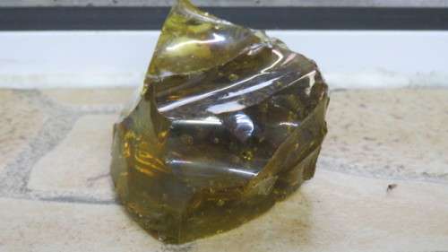 Beautiful Lemurian Amber Andara Free Form Crystal 5,5 x 4,4 x 3 cm