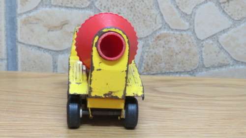 Awesome Vintage Pressed Steel Tonka Cement Mixer Toy Truck L: 12 cm