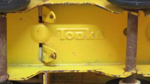 Awesome Vintage Pressed Steel Tonka Cement Mixer Toy Truck L: 12 cm