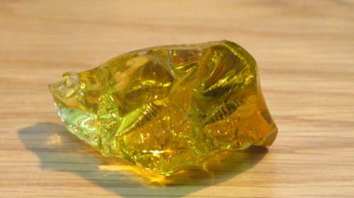Stunning Lemurian Amber Andara Free Form Crystal 5 x 3,6 x 2 cm