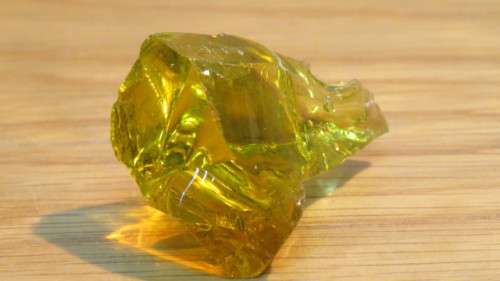 Stunning Lemurian Amber Andara Free Form Crystal 5 x 3,6 x 2 cm