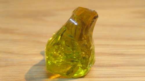 Stunning Lemurian Amber Andara Free Form Crystal 5 x 3,6 x 2 cm