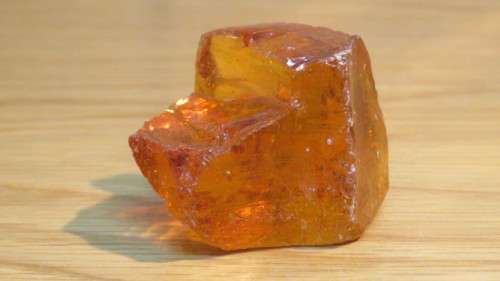 Gorgeous Lemurian Sunrise Orange Andara Free Form Crystal 4,5 x 2,5 x 3 cm