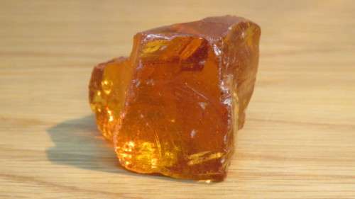 Gorgeous Lemurian Sunrise Orange Andara Free Form Crystal 4,5 x 2,5 x 3 cm