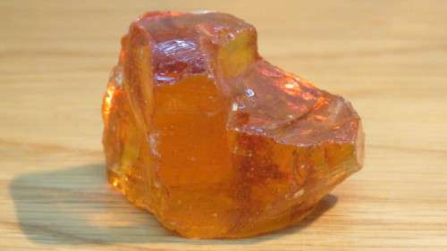 Gorgeous Lemurian Sunrise Orange Andara Free Form Crystal 4,5 x 2,5 x 3 cm
