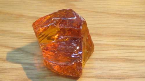 Gorgeous Lemurian Sunrise Orange Andara Free Form Crystal 4,5 x 2,5 x 3 cm