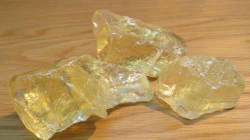 Three Stunning Golden Apatite Natural Stone Crystals. Details in Description.