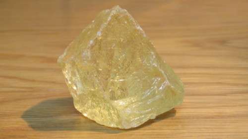 Three Stunning Golden Apatite Natural Stone Crystals. Details in Description.