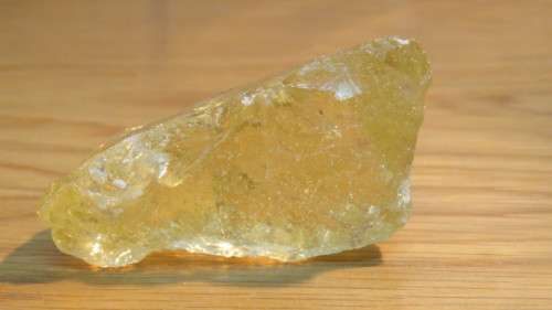 Three Stunning Golden Apatite Natural Stone Crystals. Details in Description.