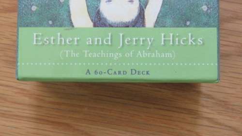 Boxed 60-Card Deck `Ask and It Is Given` Cards By Esther and Jerry Hicks (The Teachings of Abraham)