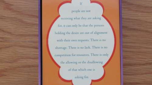 Boxed 60-Card Deck `Ask and It Is Given` Cards By Esther and Jerry Hicks (The Teachings of Abraham)