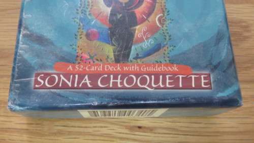 Boxed 52-Card Deck With Guidebook `Trust Your Vibes` Oracle Cards by Sonia Choquette