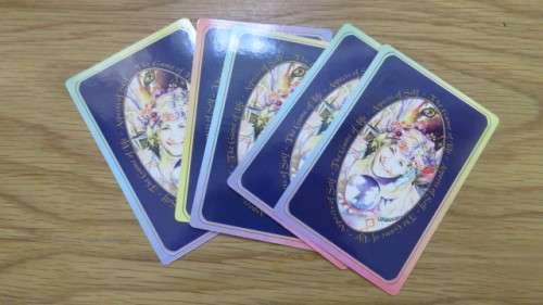 Boxed 78-Card Deck and Book `Aspects of Self - The Game of Life` Cards by Susan Emily Pitt.