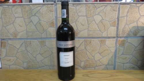 Sealed 750ml 2008 Van Loveren Wolverine Creek Shiraz Private Cellar Reserve Limited Release No. 3348