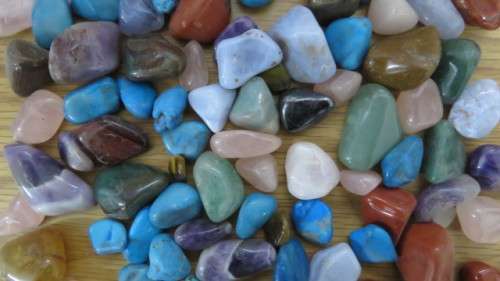 732g Mixed Crystal Tumblestones Gemstones
