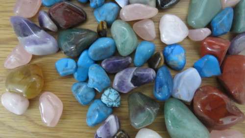 732g Mixed Crystal Tumblestones Gemstones