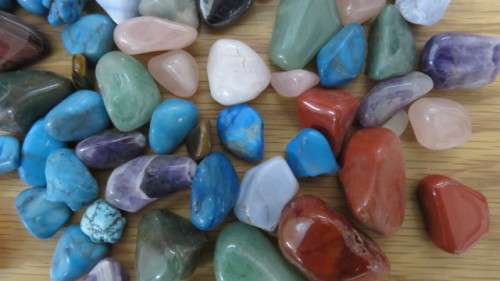 732g Mixed Crystal Tumblestones Gemstones