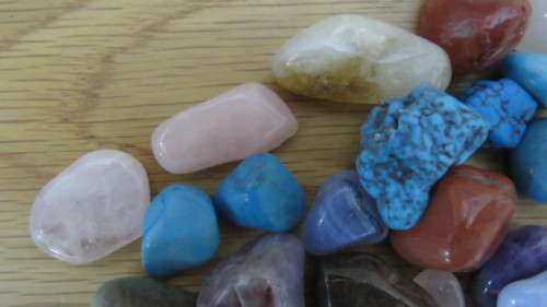 732g Mixed Crystal Tumblestones Gemstones