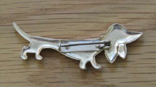 Lot of Eight Vintage Animal and Insect Brooches. Details in Description.