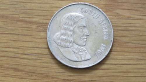 Republic of South Africa Silver 1966 One Rand Coin 15g