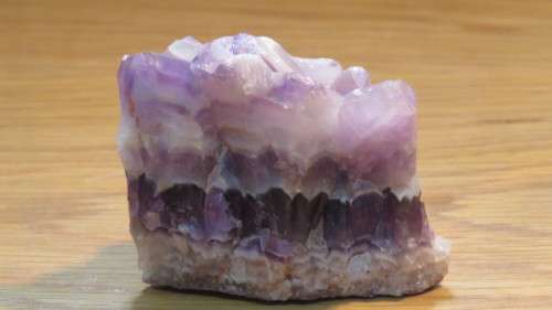 Light Purple Ladder-Like Flourite With Quartz, Calcite, Mixed Mineral Raw Crystal 5 x 6 x 4,5 cm