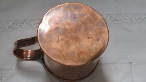 Fantastic Vintage Large Copper Mug / Pitcher 11 x 10 cm