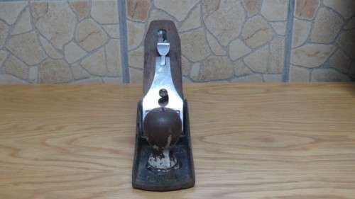 Wonderful Vintage Anant No. A5 Cast Iron/ Stainless Steel Hand Jack Plane Made in India L: 35 cm