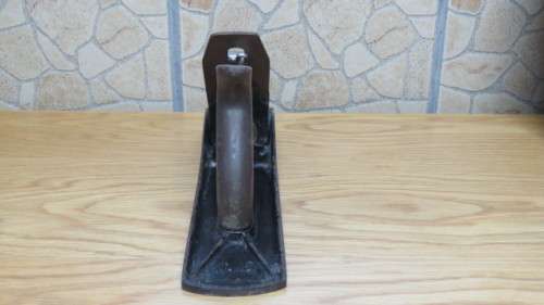 Wonderful Vintage Anant No. A5 Cast Iron/ Stainless Steel Hand Jack Plane Made in India L: 35 cm