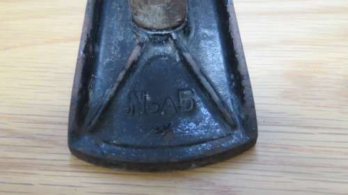 Wonderful Vintage Anant No. A5 Cast Iron/ Stainless Steel Hand Jack Plane Made in India L: 35 cm