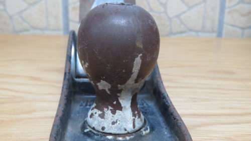 Wonderful Vintage Anant No. A5 Cast Iron/ Stainless Steel Hand Jack Plane Made in India L: 35 cm
