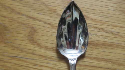 Vintage Echo George Hives and Son Sheffield Set of Six Grapefruit Spoons and Knife in Box