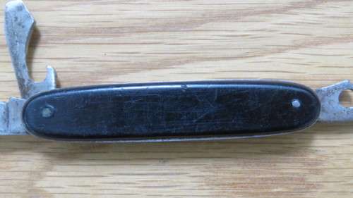 Superb Vintage Solingen Voortrekkers `Hou Koers` Folding Knife Made in Germany L: 9 cm