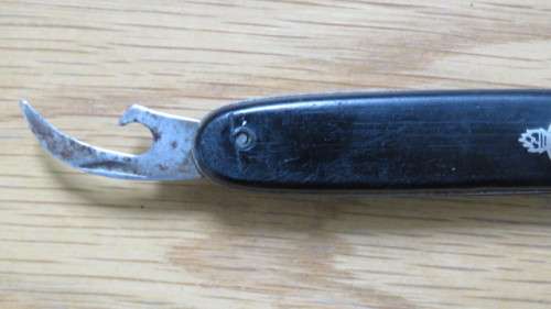 Superb Vintage Solingen Voortrekkers `Hou Koers` Folding Knife Made in Germany L: 9 cm