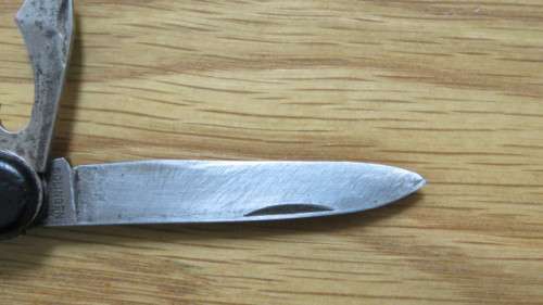Superb Vintage Solingen Voortrekkers `Hou Koers` Folding Knife Made in Germany L: 9 cm