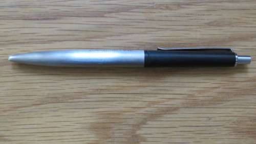 Lovely Vintage Lamy 25 PW Fountain Pen and Lamy 225W Ballpoint Pen in Leather Holder SOLD AS IS