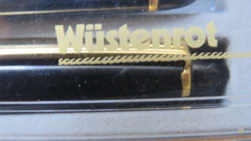 Awesome Vintage Wustenrot Click Pencil. Fountain Pen and Ballpoint Pen in Case SOLD AS IS
