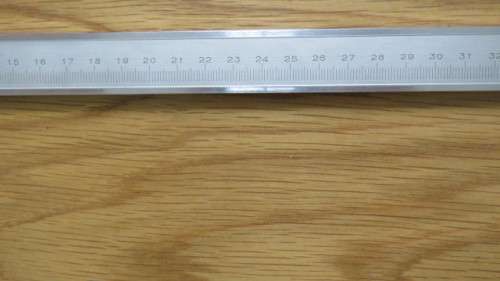 Awesome Vintage Xiliang Trade Mark 0-500 Vernier Caliper in Original Wooden Box L: 64 cm