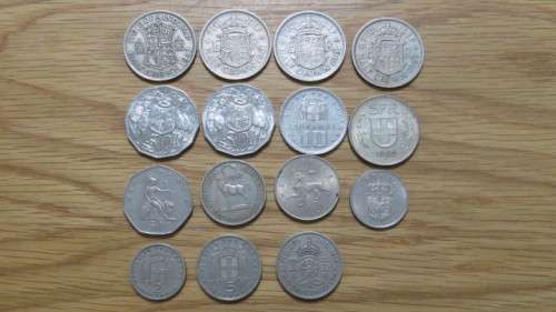 Collection of Fifteen International Coins Details in Description