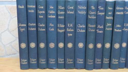 Fantastic Collection of Nineteen Eclipse Classics Books Details in Description COURIER ONLY