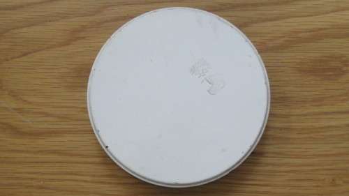 Wonderful Vintage Mazawattee 1lb Tea Tin H: 13 cm D: 12 cm