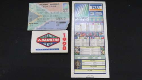 1995 South Africa World Cup Memorablia and Other Memorablia