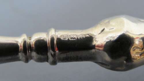 Two Antique Hallmarked Silver Corset Pull Hooks Details in Description 88 g