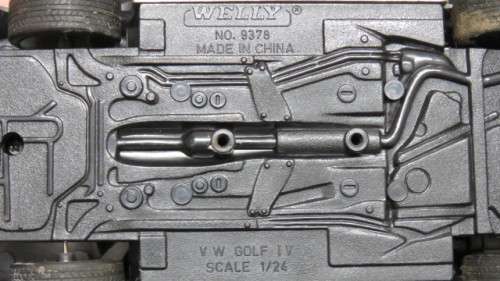 Awesome Vintage Welly #9378 Volkswagen Golf IV Scale 1:24 L: 17 cm