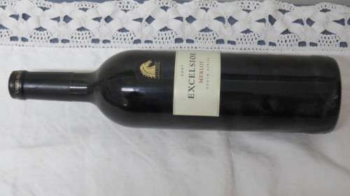 Sealed 750ml Bottle of 2007 Excelsior Merlot