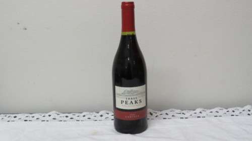 Sealed 750ml Bottle of Three Peaks 2006 Cantata