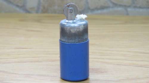 Interesting Lot of Five Tube Lighters Made in Switzerland SOLD AS IS