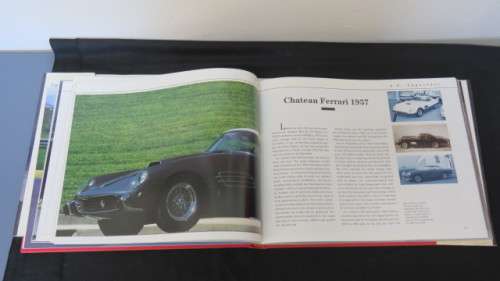 Vintage `Fantastic Ferraris` Hard Cover Book by Antoine Prunet and Peter Vann