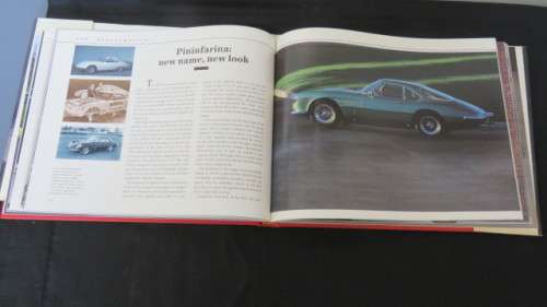 Vintage `Fantastic Ferraris` Hard Cover Book by Antoine Prunet and Peter Vann